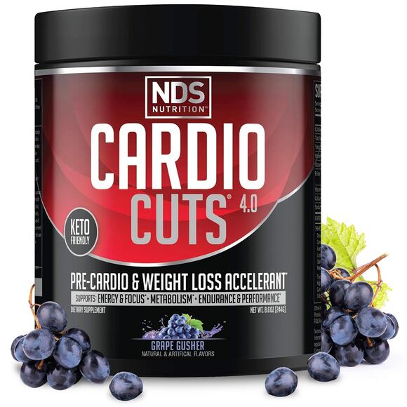 NWT NDS Nutrition Cardio Cuts 4.0 Grape Gusher 20 Servings (Pack of 1) - Picture 1 of 7
